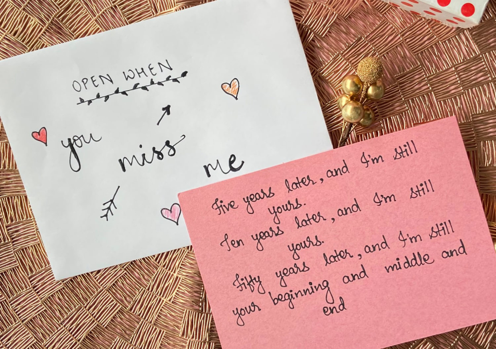 Handwritten Love Letters - Best Gift Ideas for Her on Valentine's Day