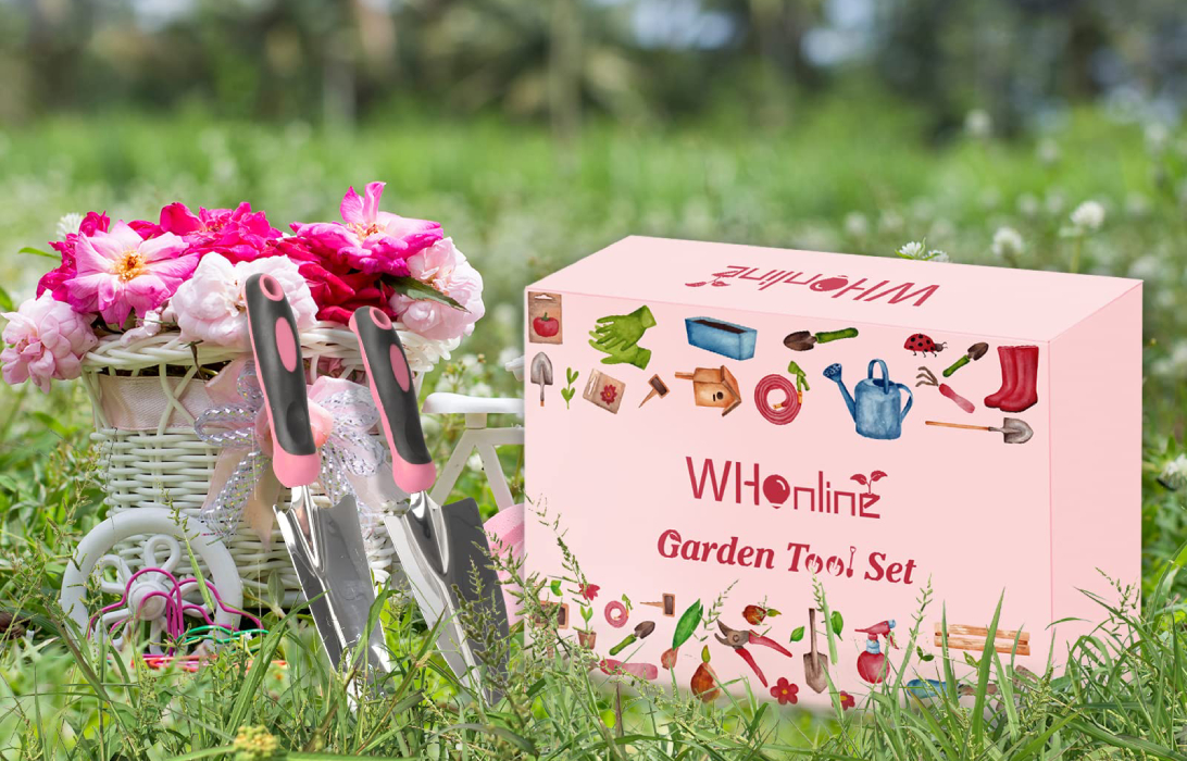 Personalized Garden Tools Set to Gift Women Birthday