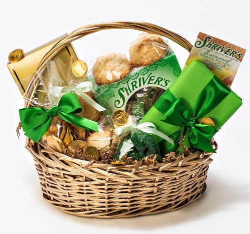 St Patrick's Day gift baskets