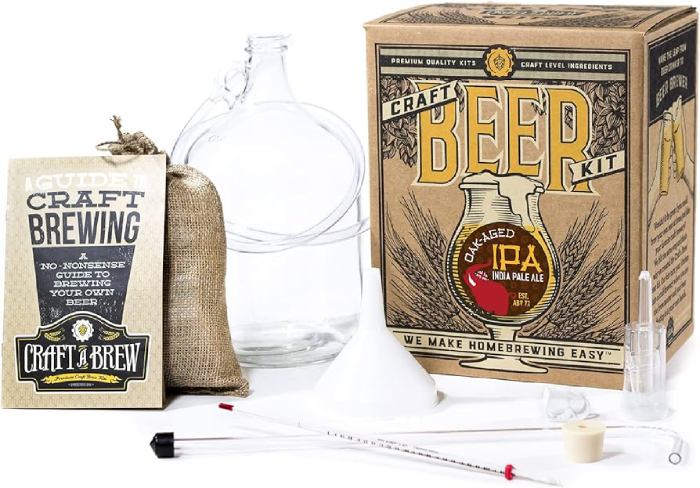 Handcrafted Beer Brewing Kit Of Idea Of 5 Senses Gift