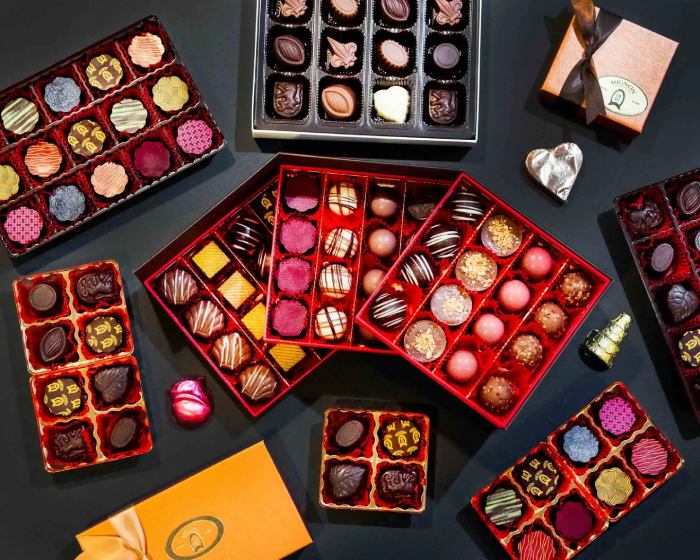 Gourmet Chocolates Of 5 Senses Present Idea