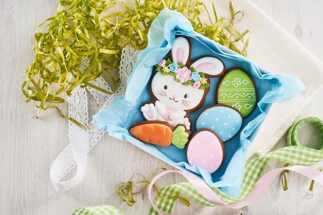 Candy-filled Easter Basket with Toys