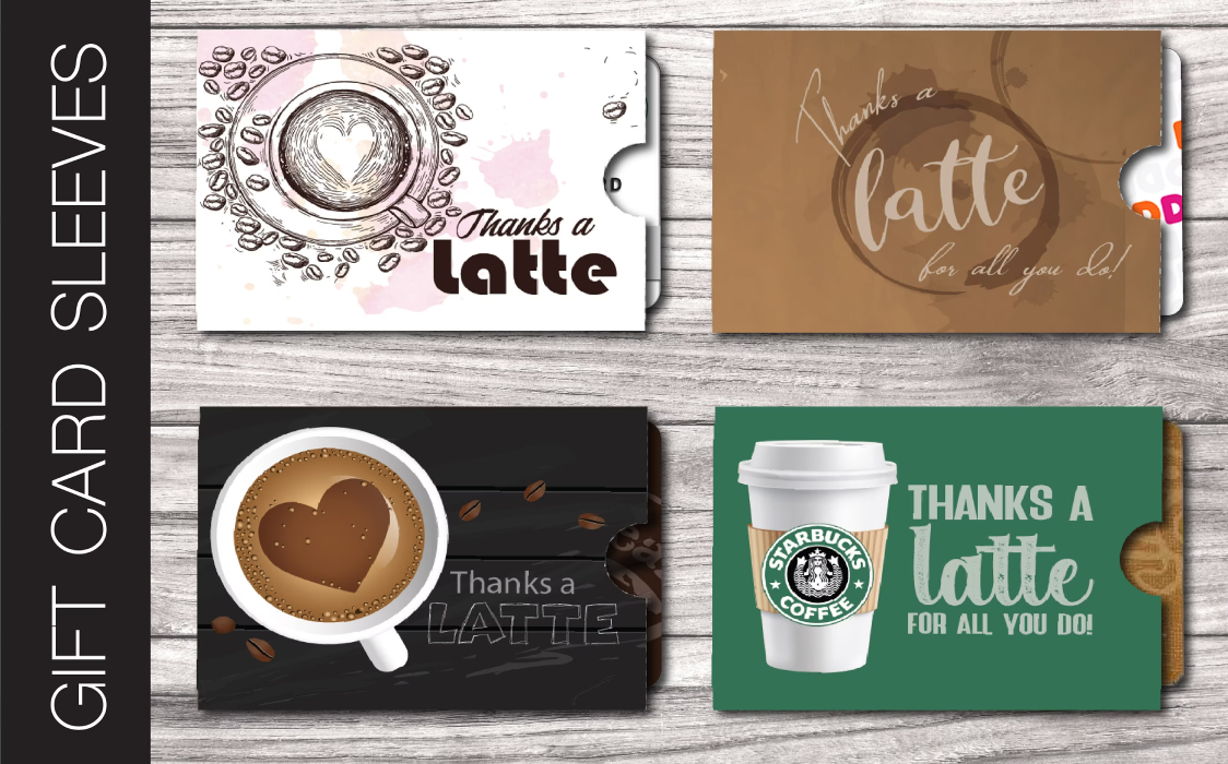 Coffee Shop Gift Cards for Employees