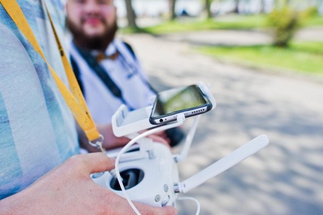 Drone or remote-controlled vehicle