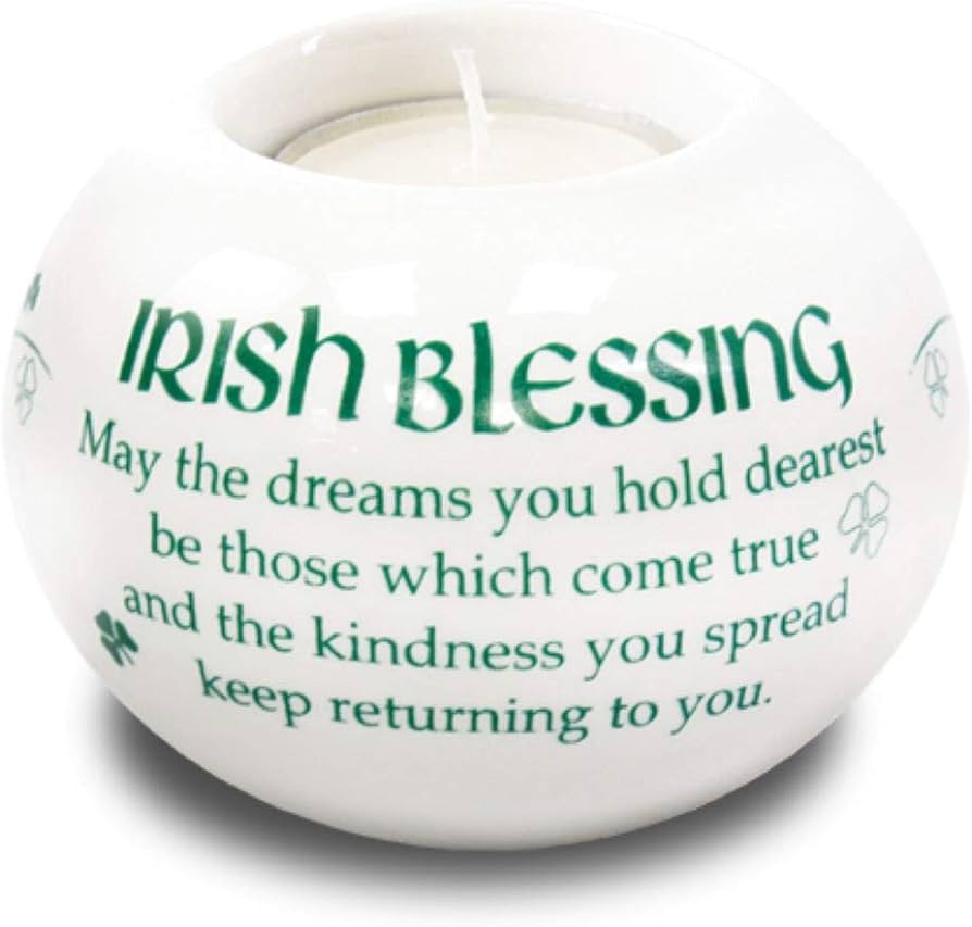 Irish Blessing Candle Holder