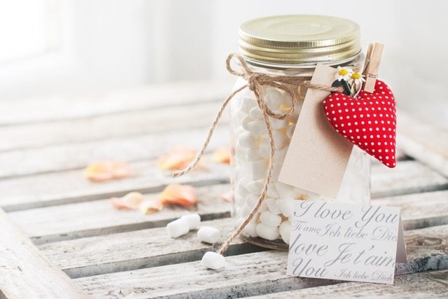 Memory Jar With Love Notes