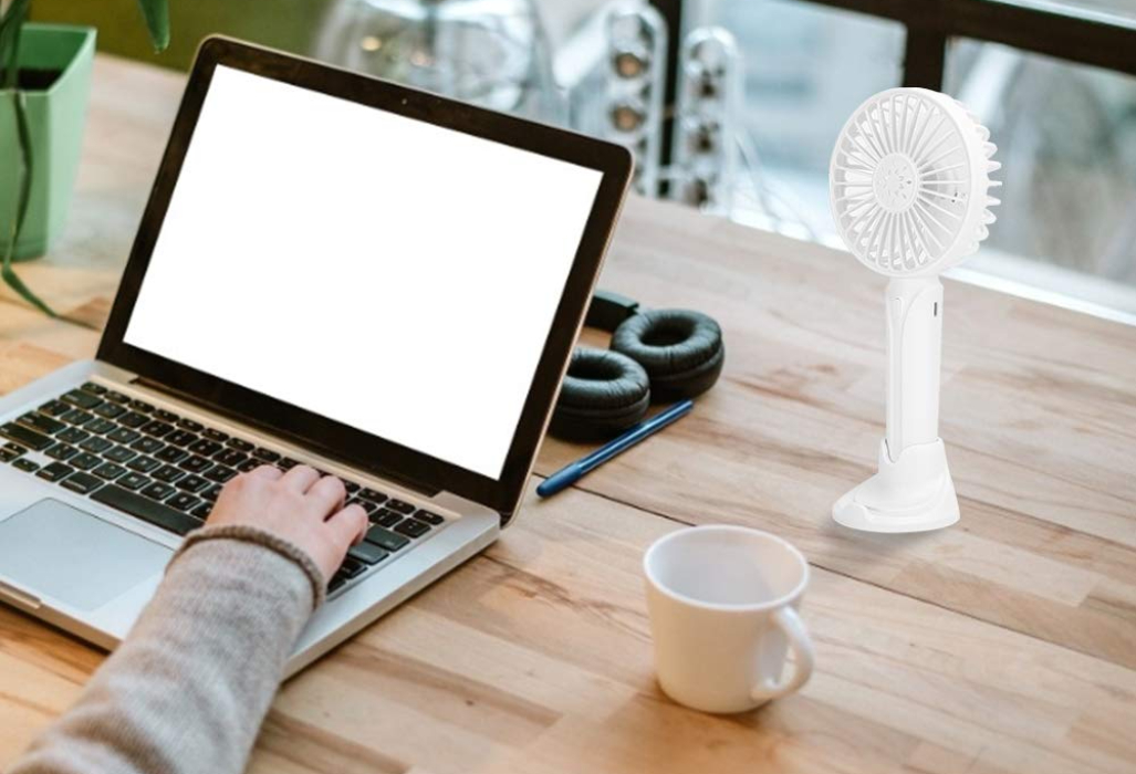 Mini Desk Fan Gift Under $5 for Male Coworkers