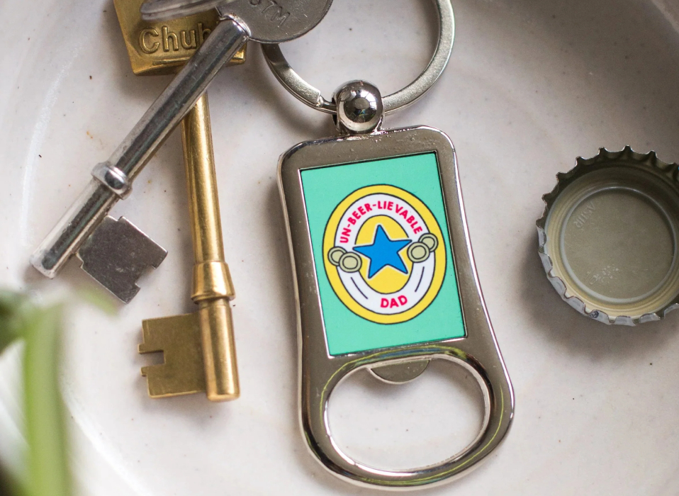 Novelty Beer Opener Keychain Under 5$ Gifts for Male Friends