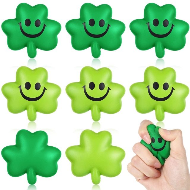 Shamrock-Shaped Stress Ball