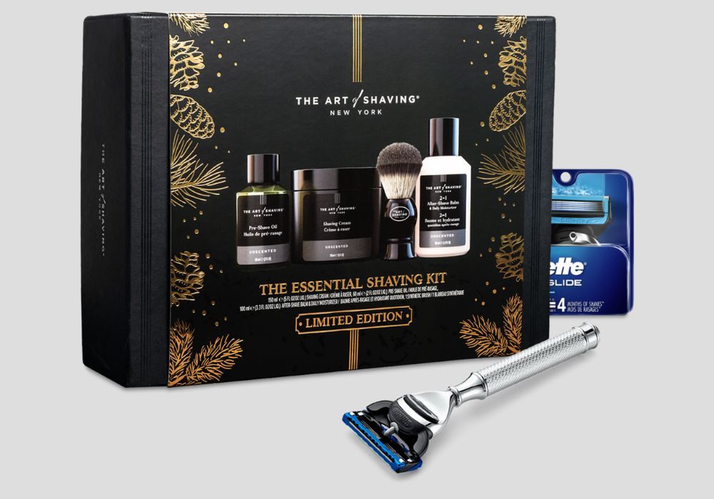 Shaving Gift Kit for Him on 75th Birthday