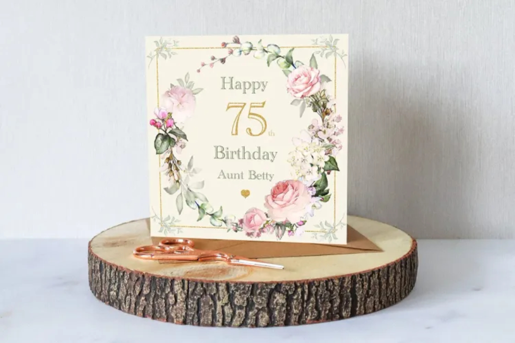 Touching Wishes Make Your Gifts for 75th Birthday Special