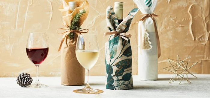 Creative Wrapping Wine Bottle Gift Ideas Using Paper