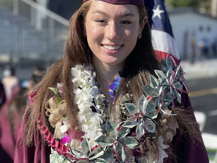 Money Lei Of Graduation Gift Money Idea