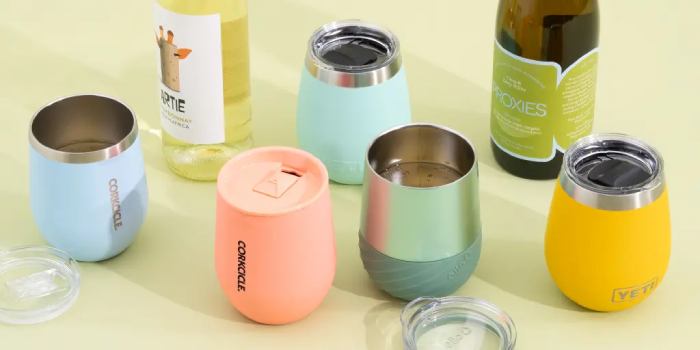 Insulated Wine Tumblers Of Outdoor Gift For Her