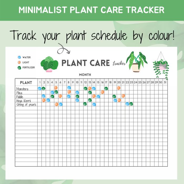 Customized Plant Care Calendar Of Best Gifts Plant Enthusiasts