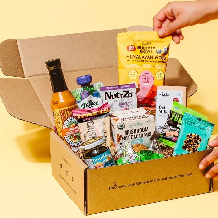 Subscription Box for Snacks as Idea For 16th Birthday Gift