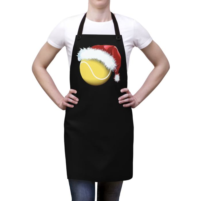 Tennis-Inspired Cooking Apron Of Tennis Lovers Present