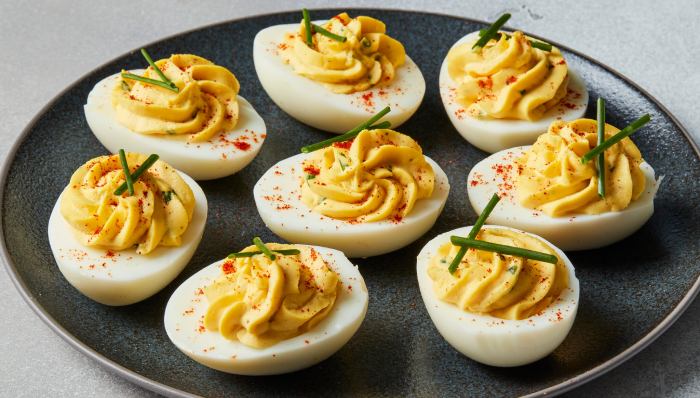 Deviled Eggs For Easter Present For Hostess