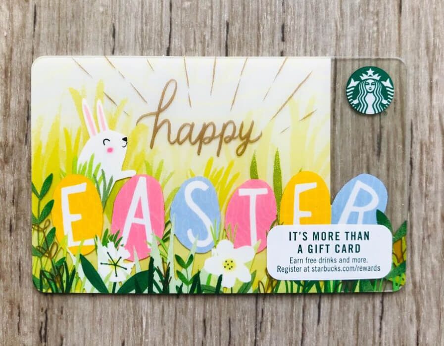 Coffee Easter Gift Card for Students 