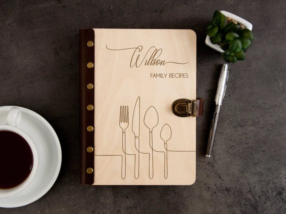 Cookbook Gift for 2nd Wedding