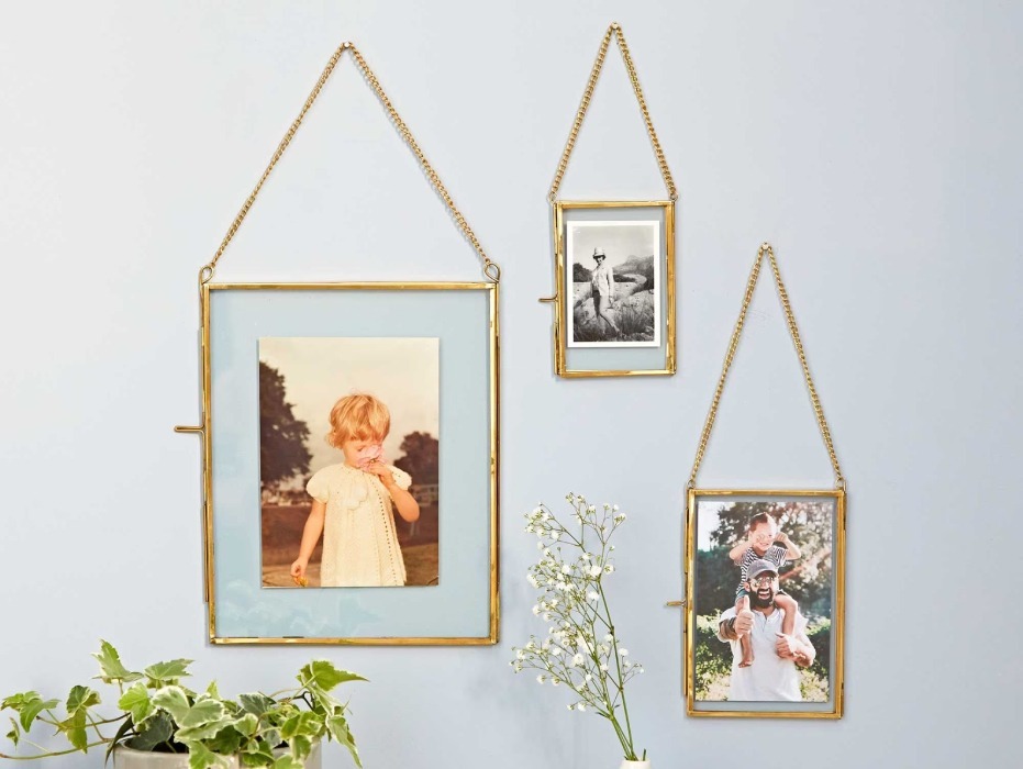 Copper Picture Frame as Gift for Parents on 32nd Anniversary Gift