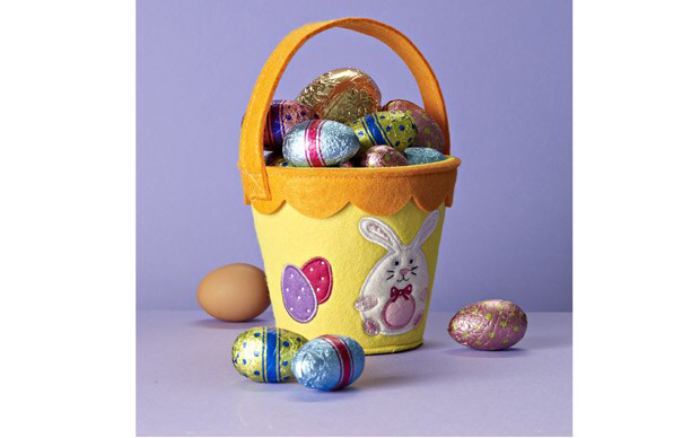 Elegant Eggstravaganza Clutch For Easter Egg Baskets