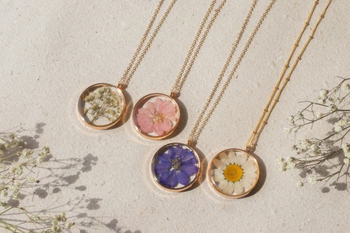 Flower-themed Jewelry As Flower Lover Gifts