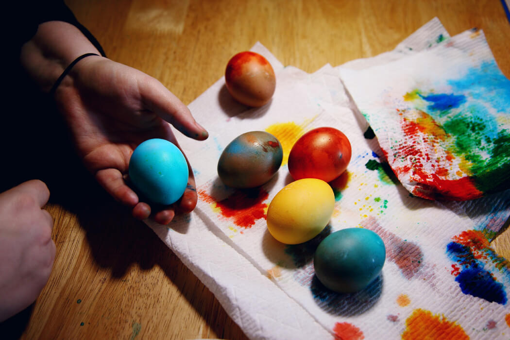 How To Get Easter Egg Dye Off Hands With Rubbing Alcohol?