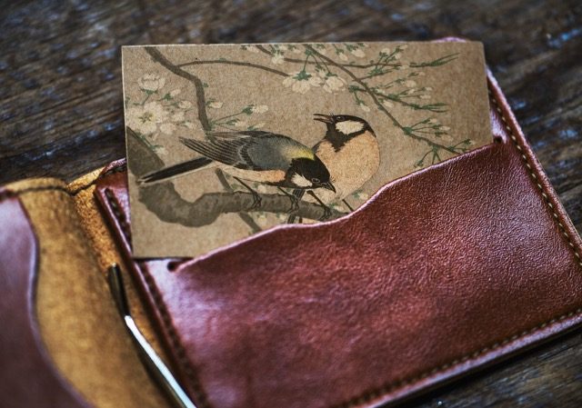 Personalized leather wallet