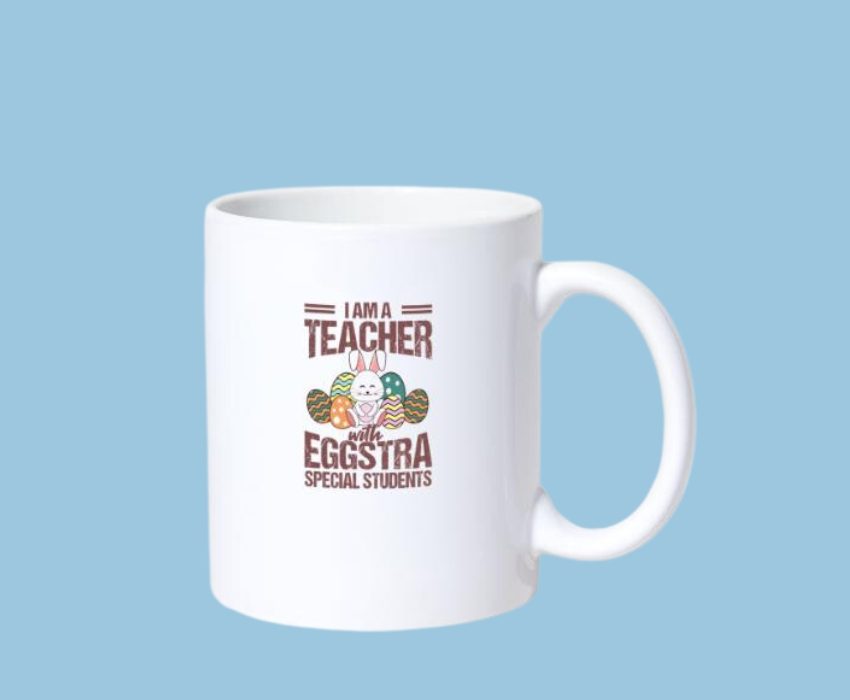 Teacher-themed Mugs as Easter Gifts