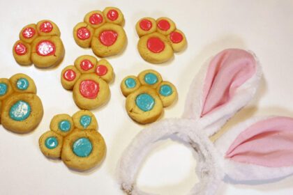 how to make easter bunny footprints