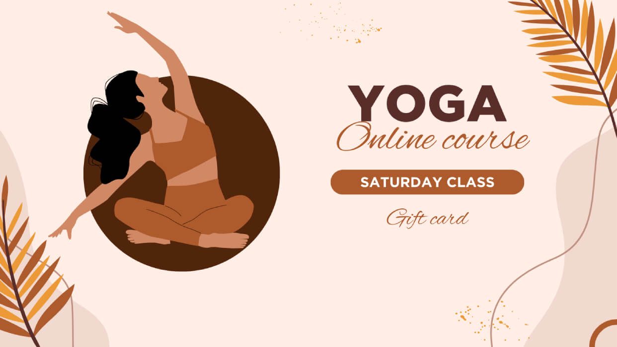 Aerial Yoga Class Gift Card for Daughter in law Mother's Day