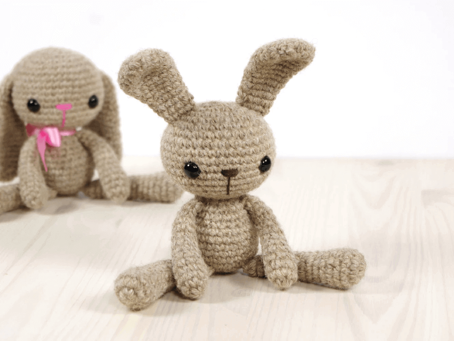 Crochet Bunny Plushies Mother's Day Gifts