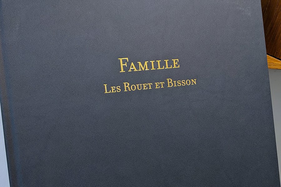 Family History Book for wedding return gifts