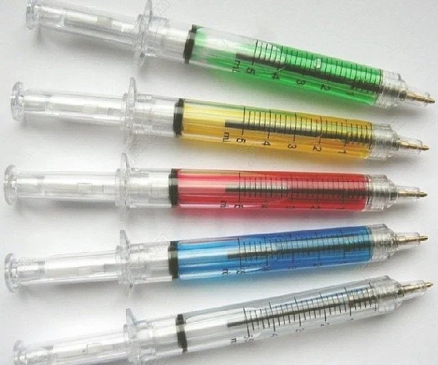 Giant Syringe Pen Gift for Graduating Nurse Practitioners