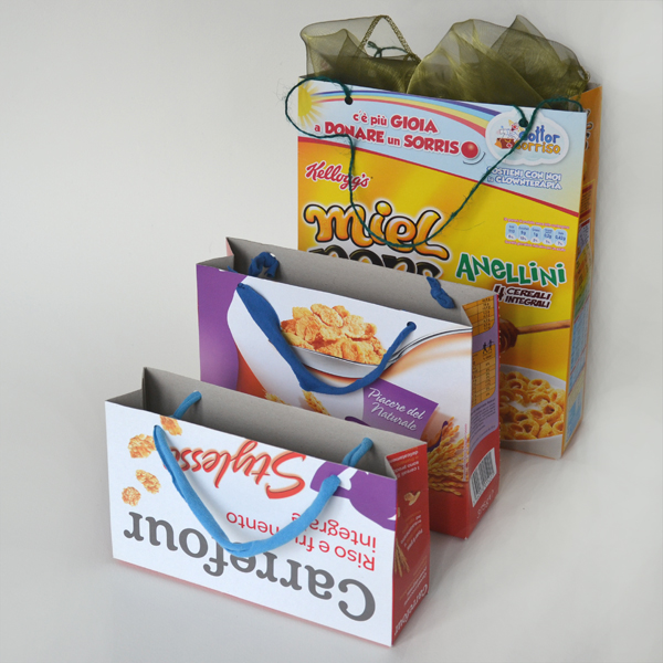 Upcycled cereal Handmade Gift Boxes