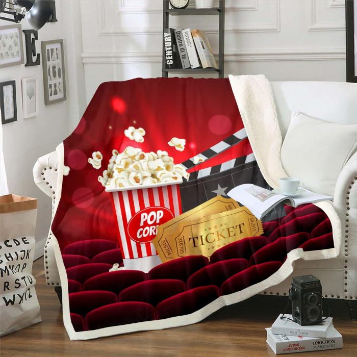 Movie-themed Throw Blanket As Present For Theater Lover