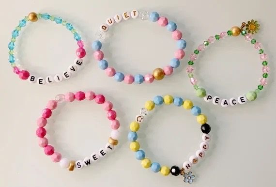 Personalized Friendship Bracelets as Return Gifts For Wedding