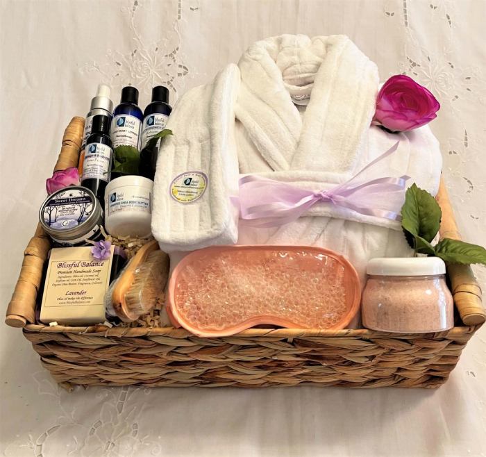 Spa Gift Basket As Mother's Day Gifts For Wife