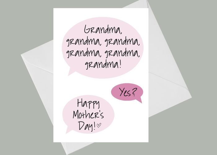 Funny Mothers Day Messages For Grandma