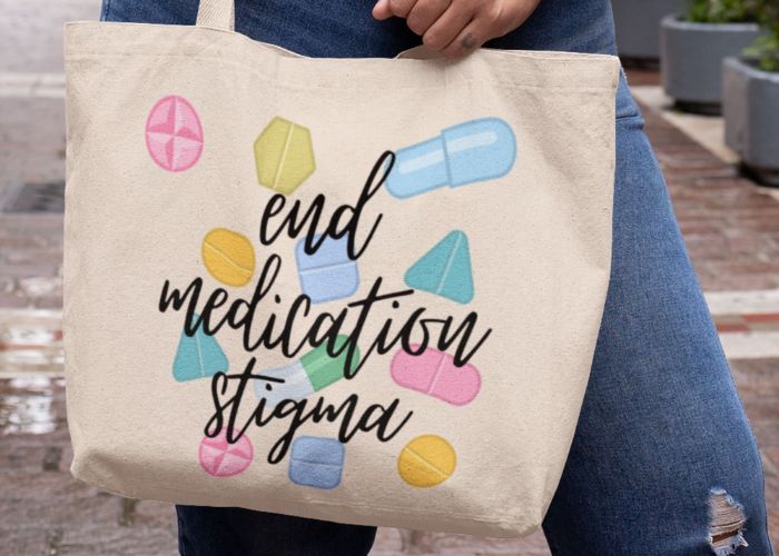 Medication Tote Bag As Funny Nurse Gift Ideas