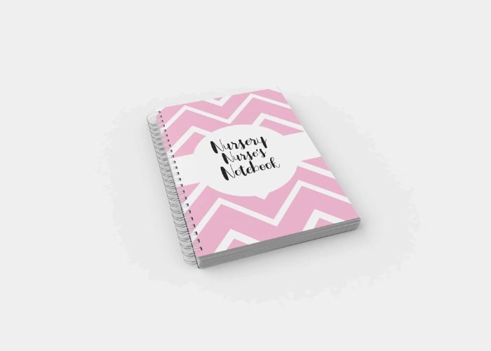 "Nurse's Naughty List" Notebook As Nurse Funny Gifts