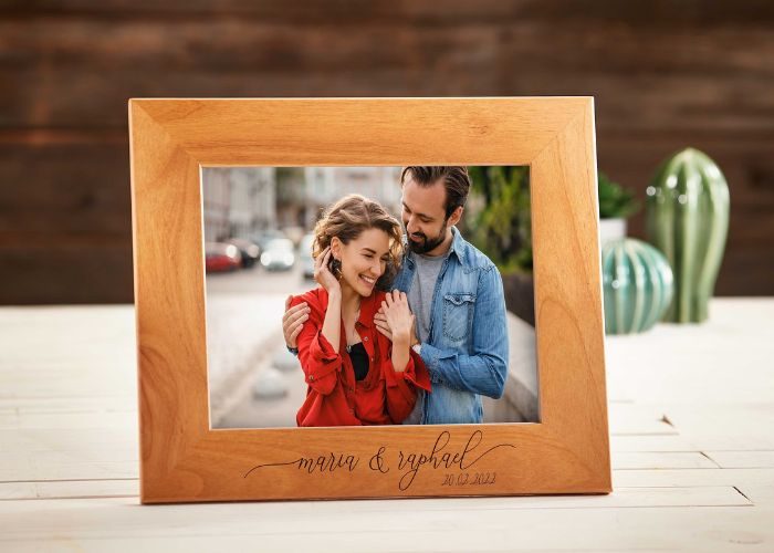 Personalized Picture Frame As 6 Month Anniversary Gifts For Boyfriend