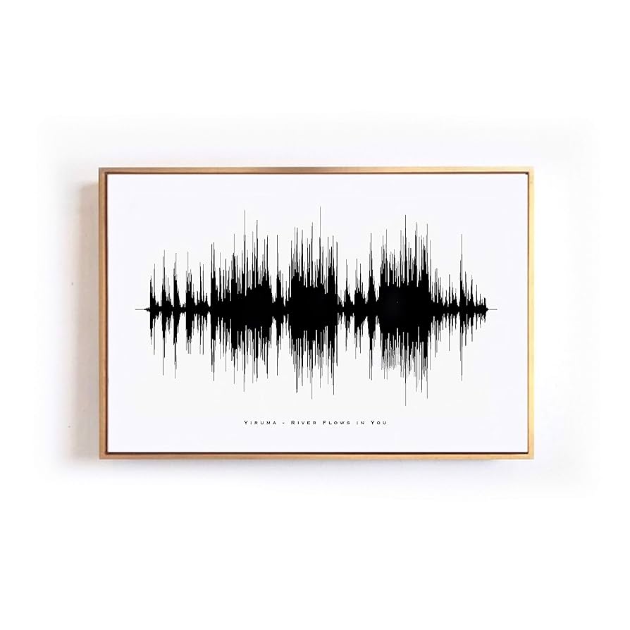 Custom Soundwave Art - Valentine Gifts For The Husband