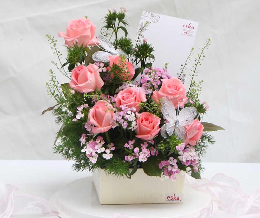 Labor and Delivery Nurse Gift Bakets of Flower Arrangement