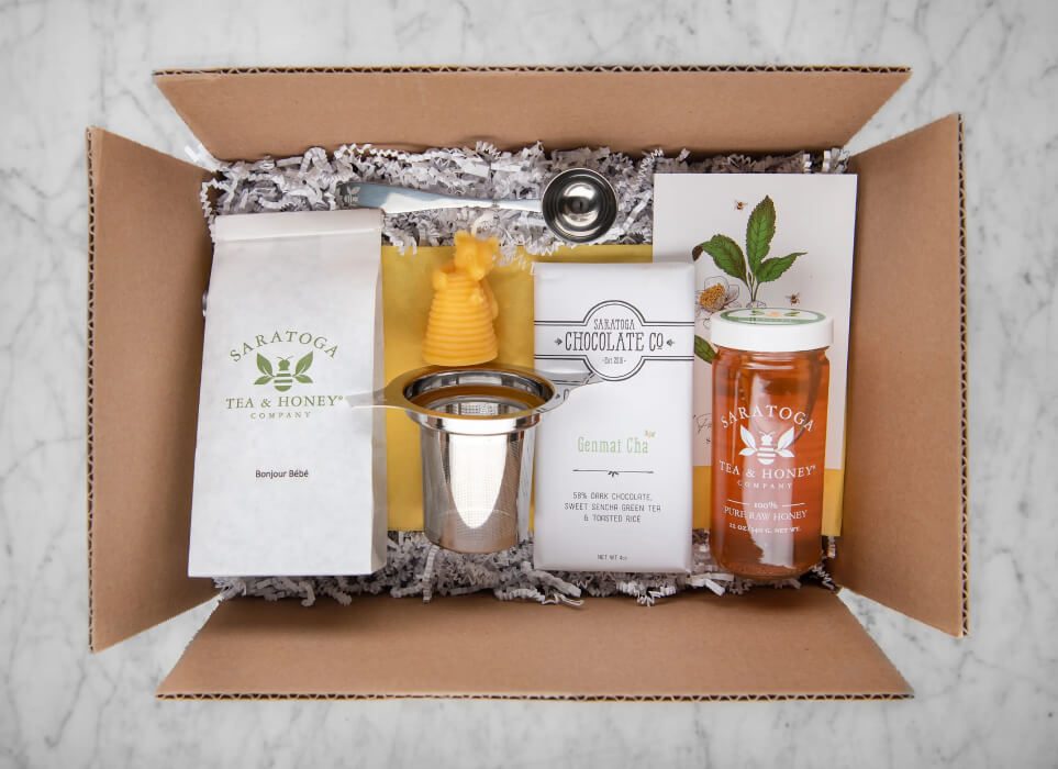 Organic Tea and Honey Gift for l&d nurses