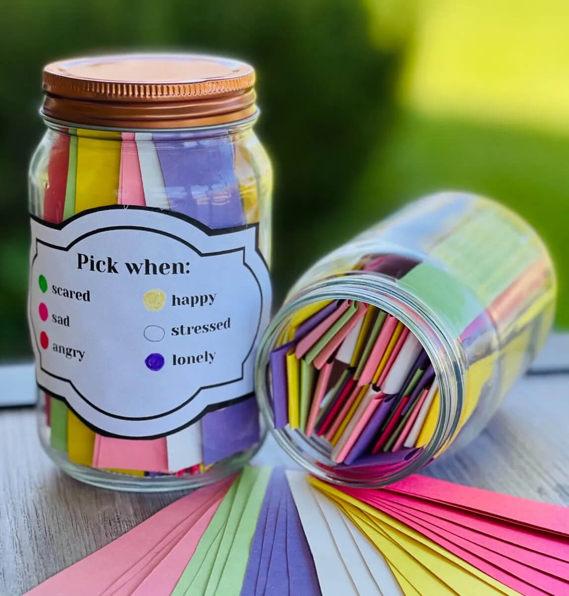 Scripture Jar - Creative Father's Day Gift Ideas From Church