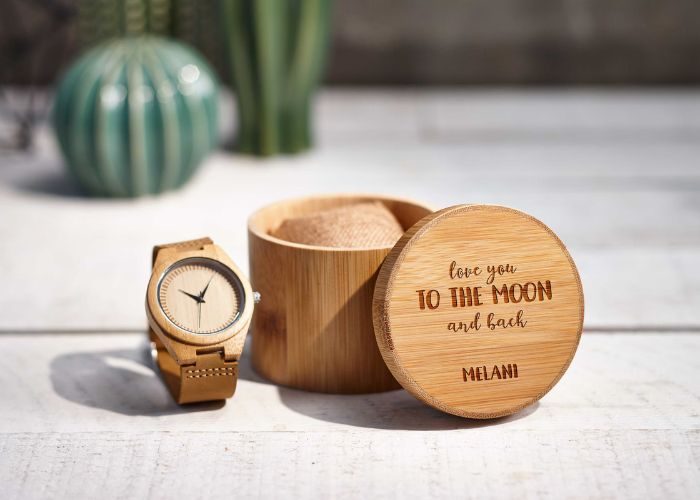 Personalized Engraved Watch As Best Father's Day Gift For Husband