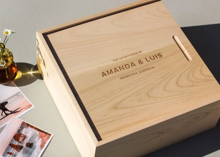 Handcrafted Wooden Keepsake Box As Great Gift Ideas For Your Grandpa