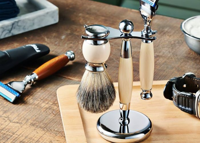 Luxury Shaving Kit As DIY Christmas Gifts For Grandfather